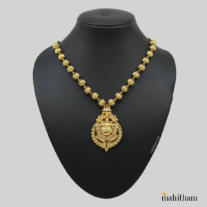 Lakshmi Locket With Balls Chain