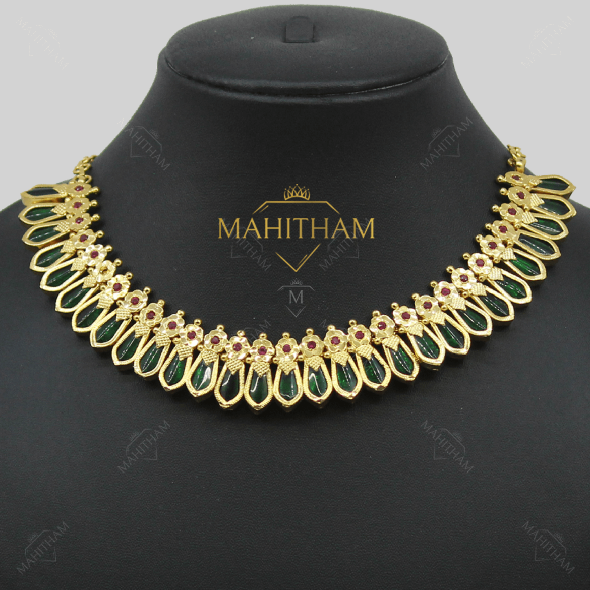 Choker Nagapadam One Gram Gold Necklace MG-969