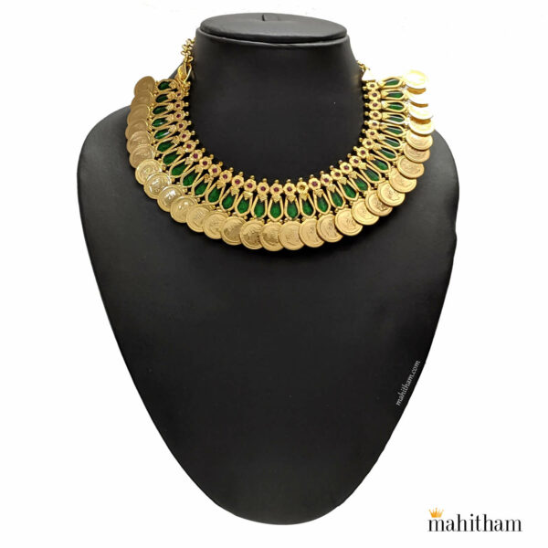 Green Nagapadam Coin Choker