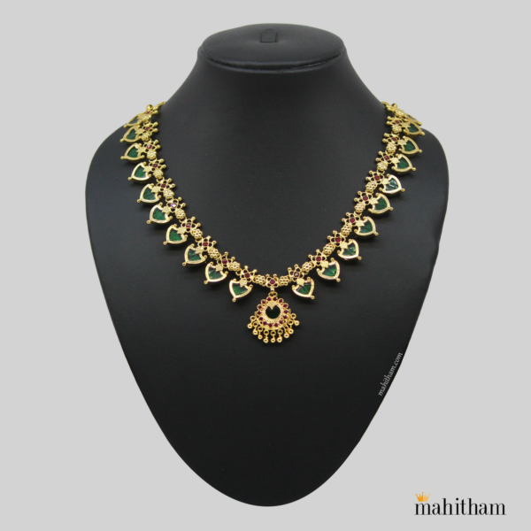 Traditional Palakka Necklace For Women