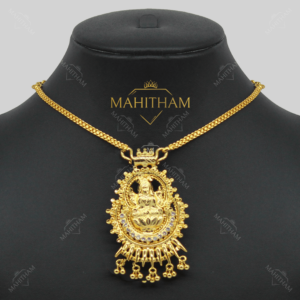Designer Ashtalakshmi Chain With White AD Stone