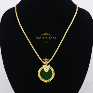 Lokitha Green Palakka Chain