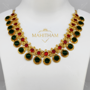 Aavanya Double Palakka Necklace