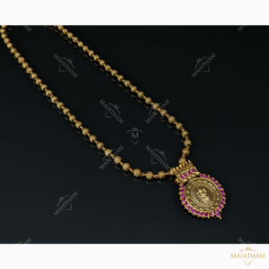 Saraswathi Locket with Balls Chain