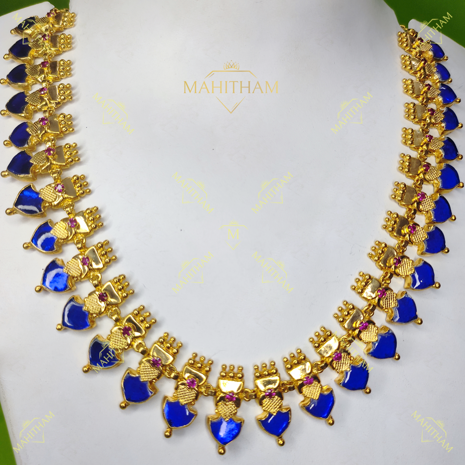 Sukkhi Darling Sky Blue Color Stone Gold Plated Traditional Necklace S -  Sukkhi.com