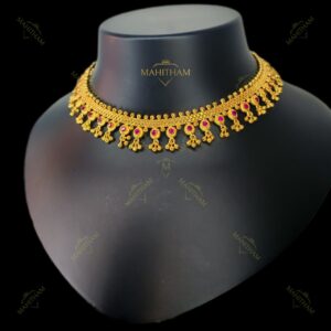 Mahitham Ruby stone necklace2