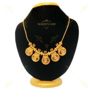 5 Lakshmi patyhak necklace