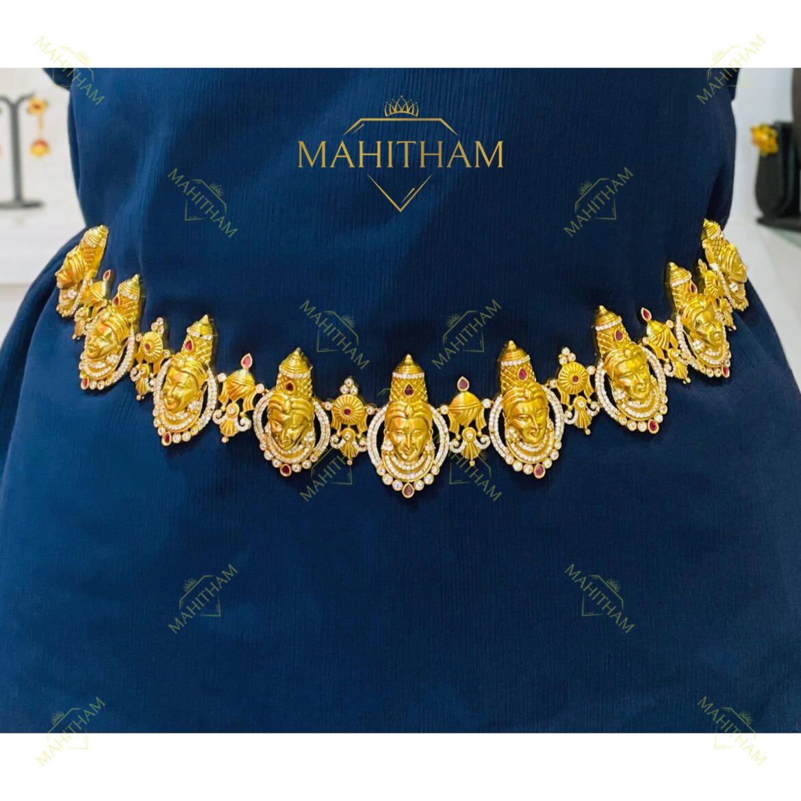 Mahitham Lakshmi Hip Chain | MG-2103