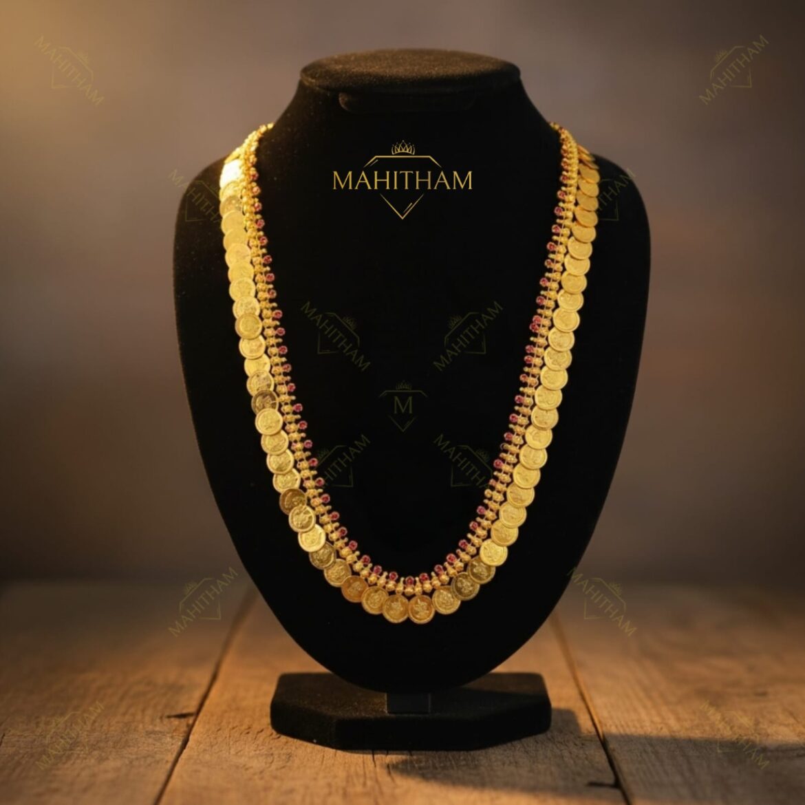 MG-2134 : Lakshmi Ruby Coin Haram