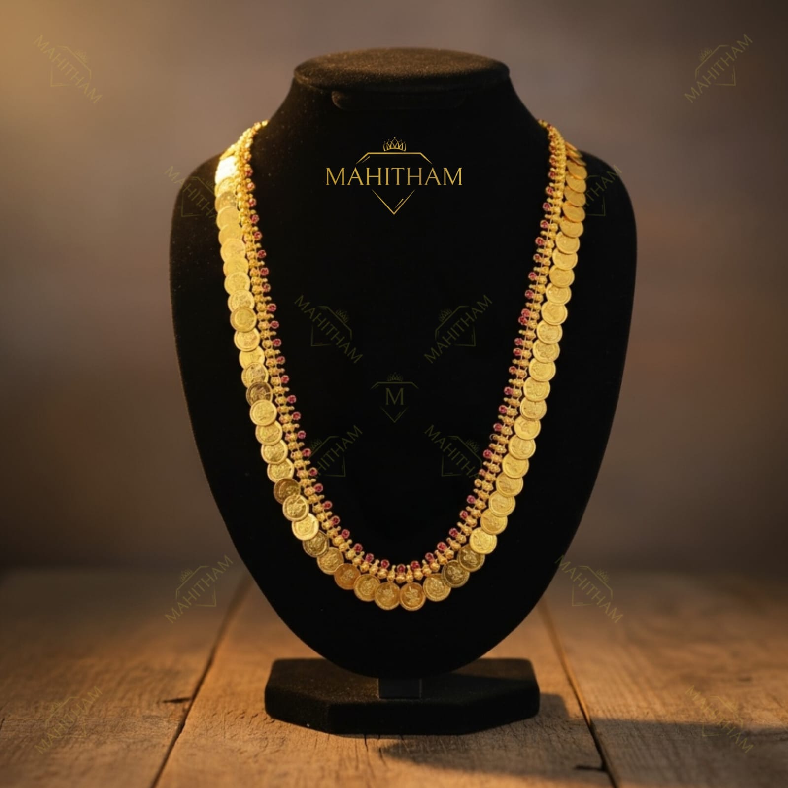 Coin Long haram1 MG-2134 Lakshmi Ruby Coin Haram