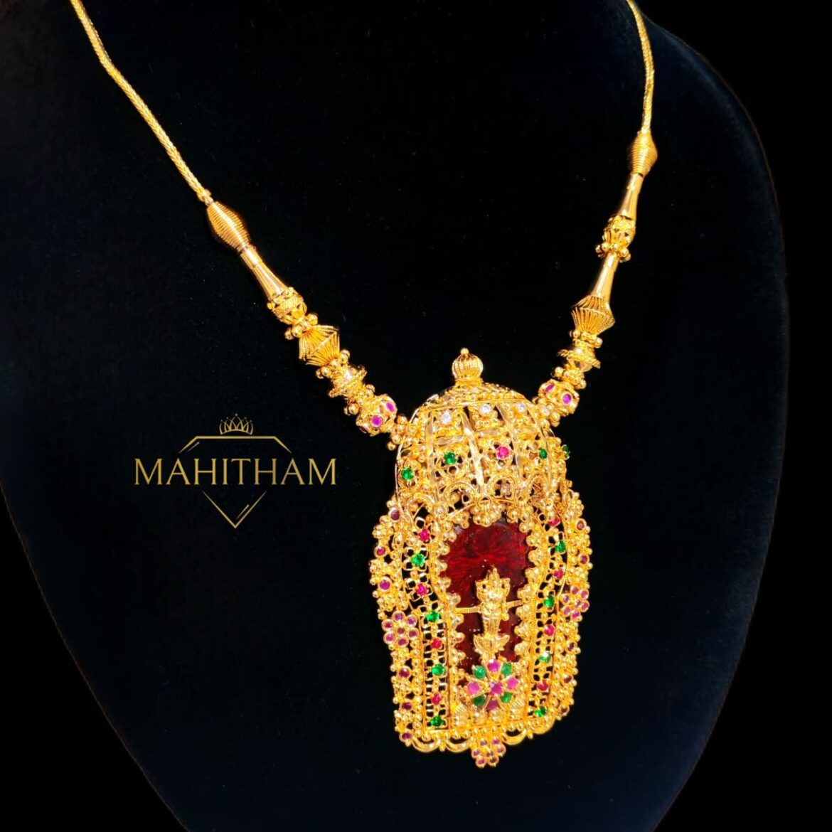 Mahitham Lakshmi Thidambu Necklace – MG-2118 (DESIGN4)