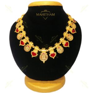 palakka and coin necklace