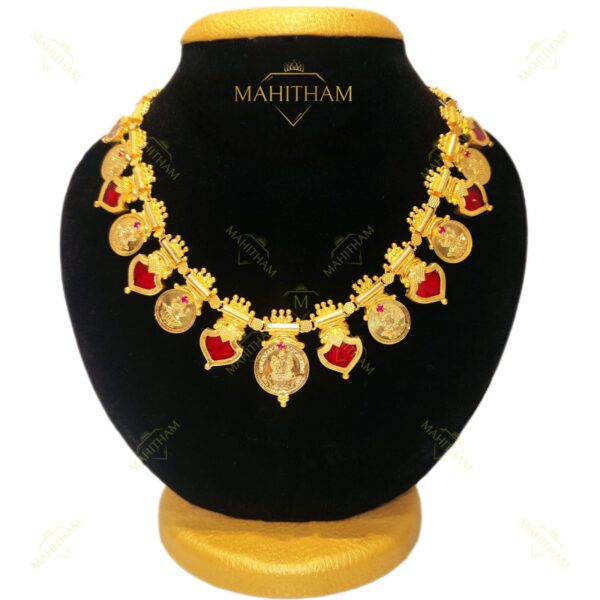 palakka and coin necklace