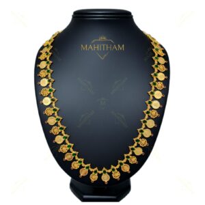 Mahitham Green AD Lakshmi Coin Haram – MG-2173