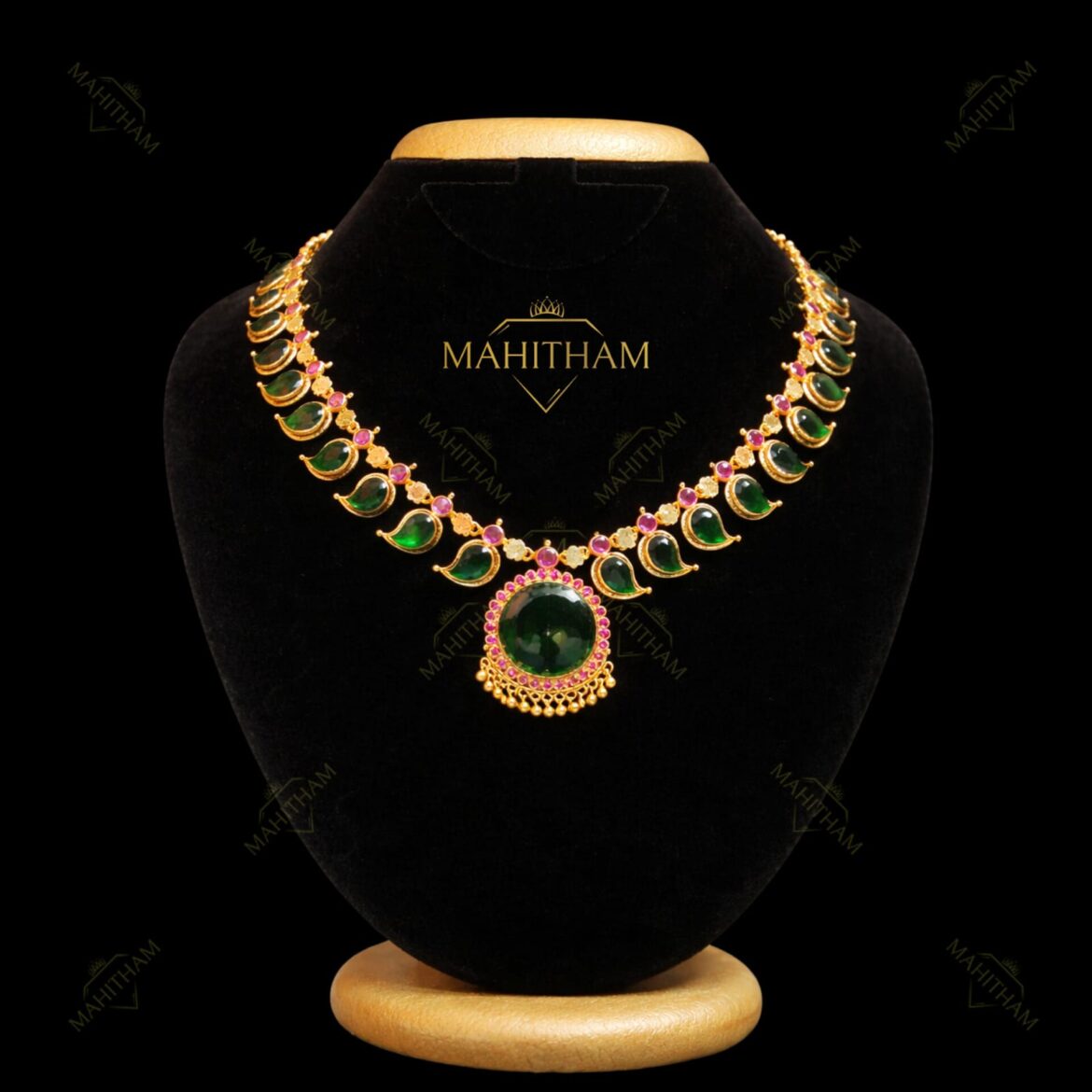 Green Mango Kemp Necklace  MG-2172
