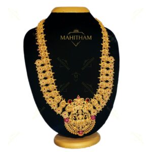 Traditional Lakshmi Ruby Haram