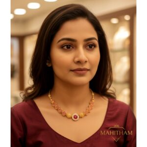 Love Ruby Short Necklace – MG-2174 Model