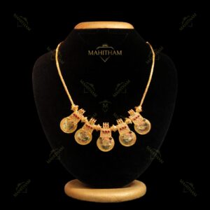 Rose Ruby Patak Necklace MG-2181