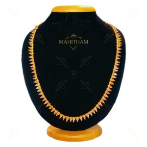 Ruby Thallikootam Necklace traditional 71 thalli design premium gold finish MG-2232