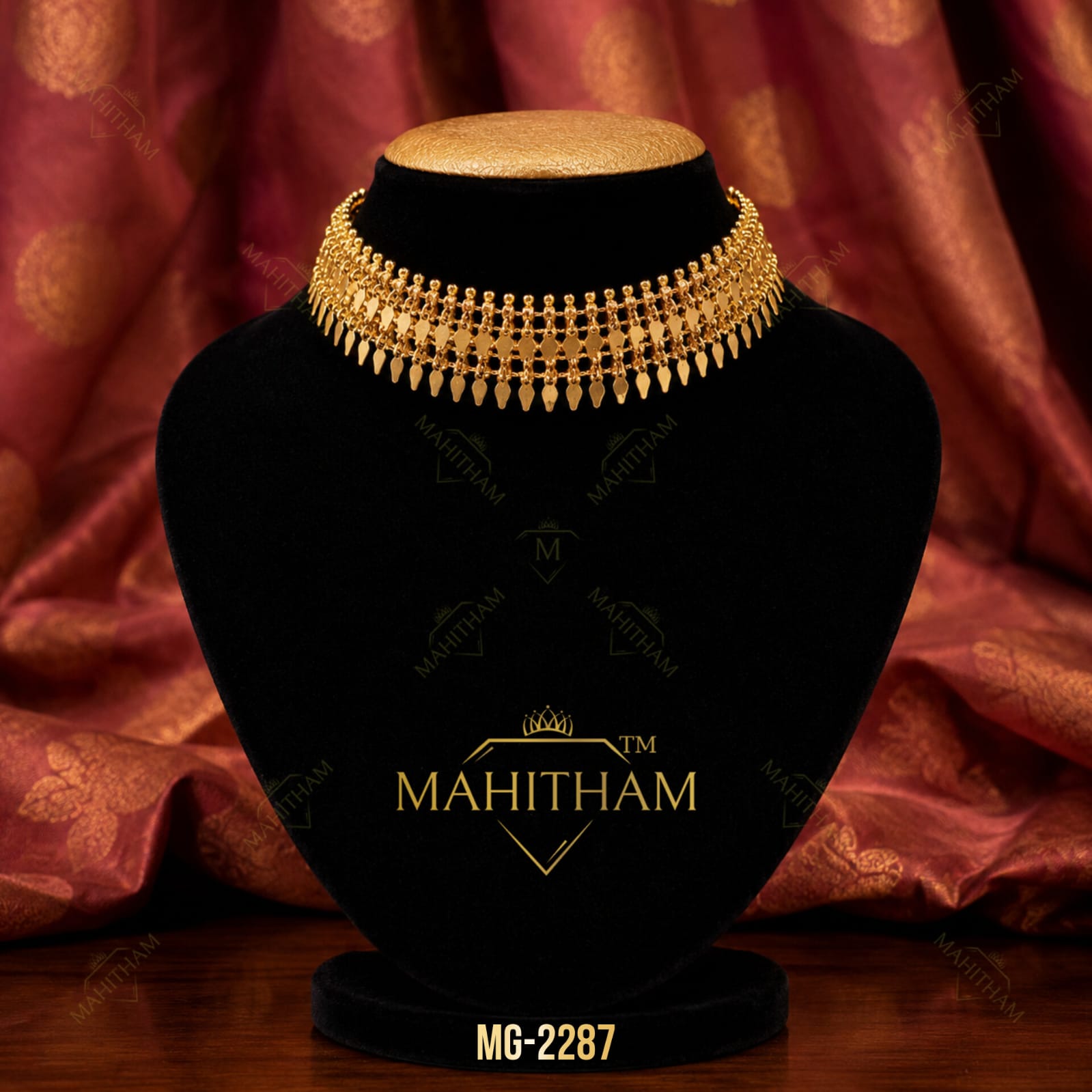 Elakathalli Design-8 Choker Necklace MG-2287