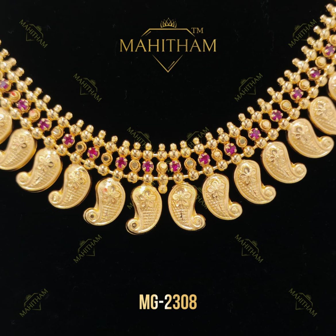 Mango Mala Necklace – Mango Flower Design1 MG-2308